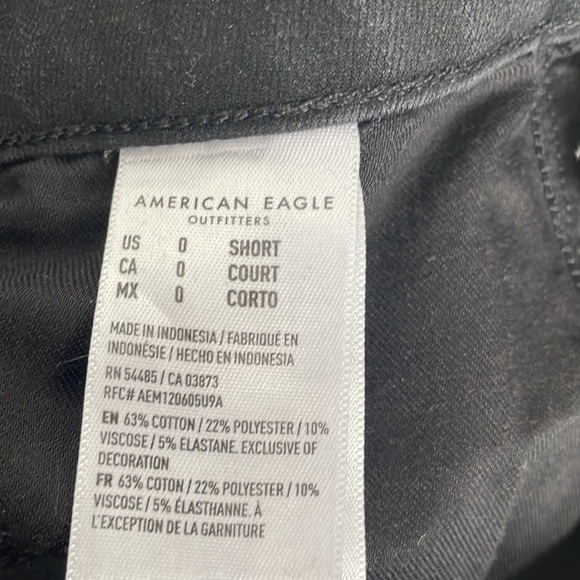 American Eagle Hi-Rise Black Jeggings - Picture 5 of 10